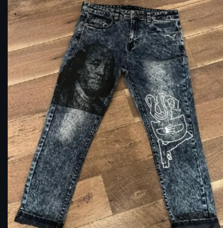 S.D.L. Jeans - Grey Acid Wash