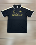 Kappa Authentic #10 Polo - Black/Gold