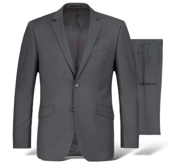 Charcoal Grey Two-Piece Suit