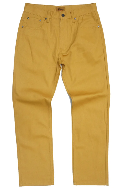 Twill Jeans - Mustard