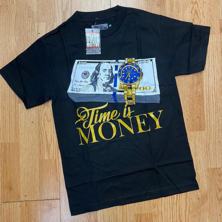 Million Dolla Motive "Time is Money" Tee