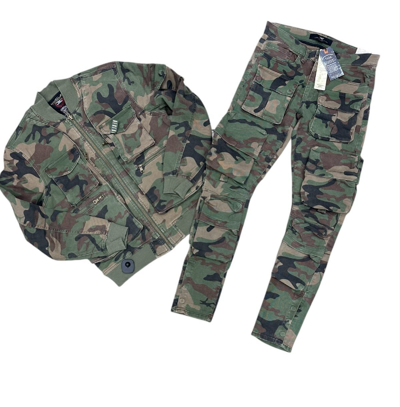 Hood Classy Outfit - Camo Cargo Set
