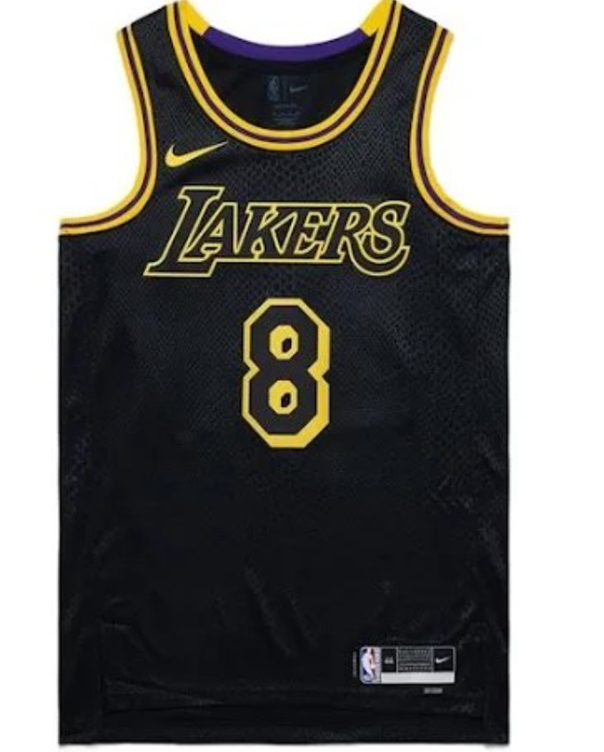 Kobe Bryant #8 LA Lakers Black Mamba Edition Jersey