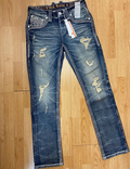 Rock Revival Jeans - Medium Wash Distressed