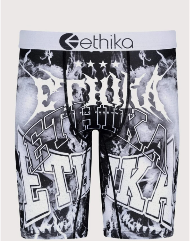 Ethika Staple Boxer - Logo Storm