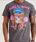 Guns N' Roses Was Here Graphic Tee (Charcoal)