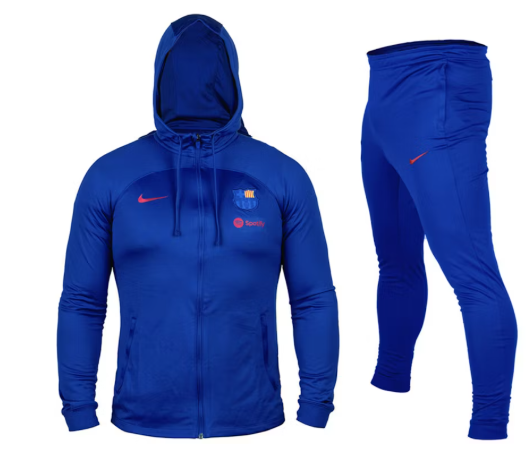 Nike FC Barcelona Strike Tracksuit - Royal Blue