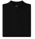 Mock Neck Sweater - Black