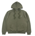 Classic Zip-Up Hoodie - Olive