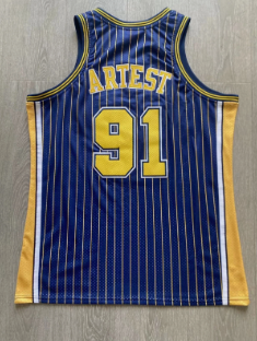 Ron Artest #91 Indiana Pacers Hardwood Classic Jersey