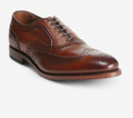 Leather Wingtip Brogue Oxford - Brown