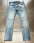 Jordan Craig Light Blue Slim Ripped Jean