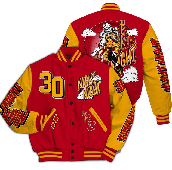 Night Night Varsity Jacket