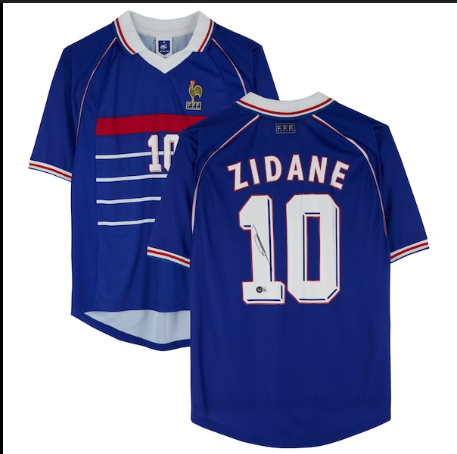 Zinedine Zidane #10 - France 1998 World Cup Jersey