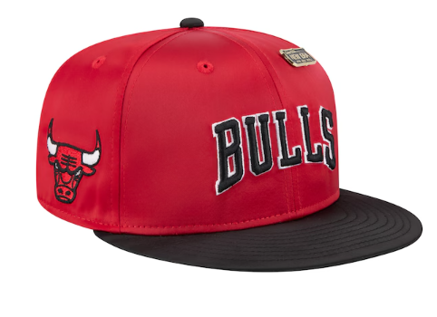 Chicago Bulls Satin New Era 9FIFTY Snapback Hat
