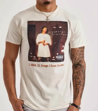 Lil Wayne Tha Carter III Album Tee (Cream)