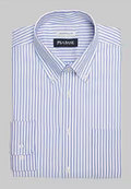 Blue Bold Stripe Dress Shirt