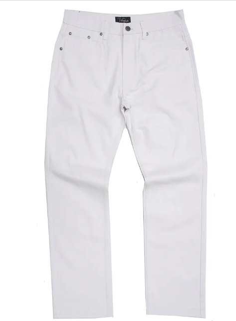 Twill Jeans - White
