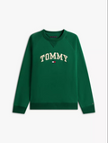Tommy Hilfiger Mens Crewneck - Forest Green