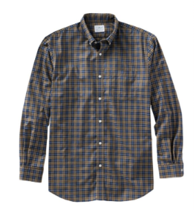 Dark Multicolor Plaid Casual Button-Down Shirt