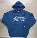 ICE CREAM BRAND Running Dog Zip-Up Hoodie - Blue