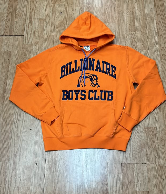 Billionaire Boys Club Varsity Bear Pullover Hoodie - Orange