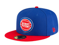 Detroit Pistons New Era 59FIFTY Fitted Hat