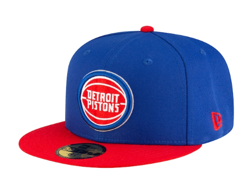 Detroit Pistons New Era 59FIFTY Fitted Hat