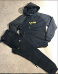 Cookies Hoodie Suit - Black/Grey