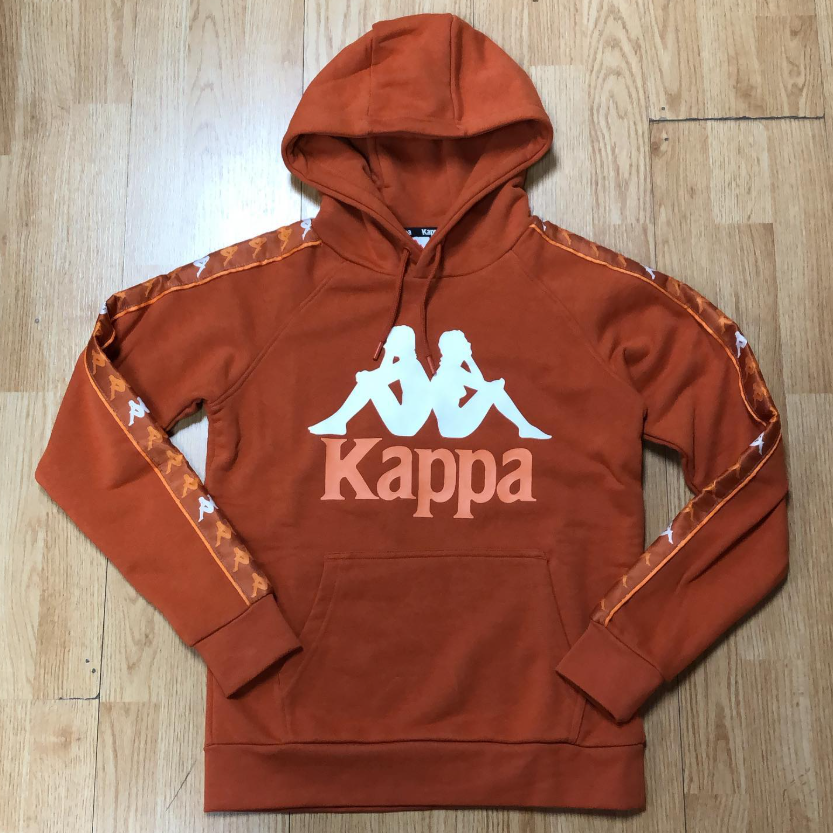 Kappa Burnt Orange Banda Logo Hoodie