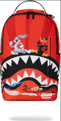 Sprayground Looney Tunes Shark Backpack (Red)