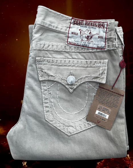 True Religion Light Grey Jeans