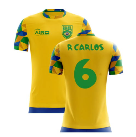 Roberto Carlos #6 - Brazil National Team Jersey