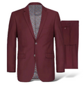 Burgundy Two-Piece Suit