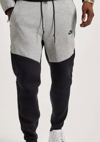 Nike Tech Fleece Joggers – Grey & Black