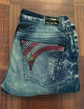 Robin's Jeans American Flag Studded Denim