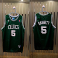 Adidas Kevin Garnett #5 Boston Celtics Swingman Jersey - Green