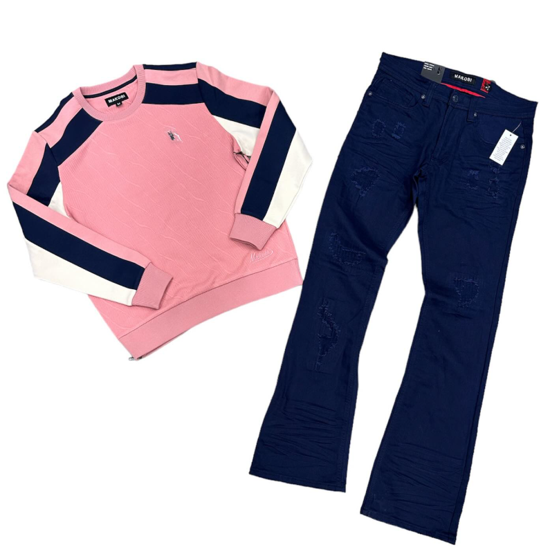 Makobi Pink Flare Fit