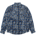 Blue Ghost Camo Flannel Shirt-Jacket