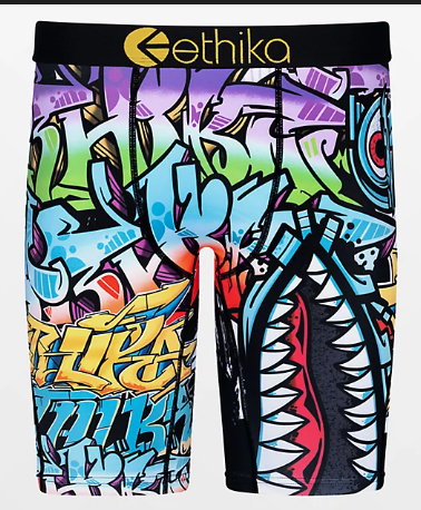 Ethika Staple Boxer - Graffiti Shark
