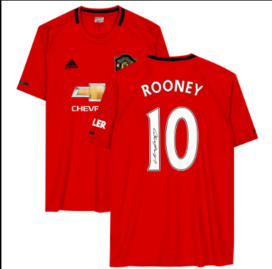 Wayne Rooney #10 - Manchester United Jersey