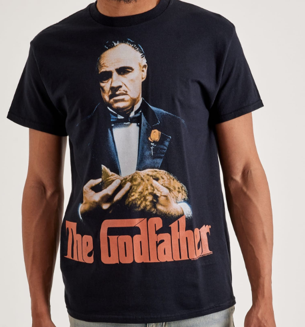 The Godfather Don Corleone Classic Tee - Black