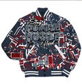 Stay Humble Hustle Hard Varsity Jacket