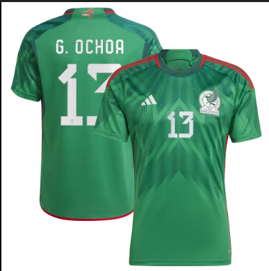 Guillermo Ochoa #13 - Mexico National Team Jersey