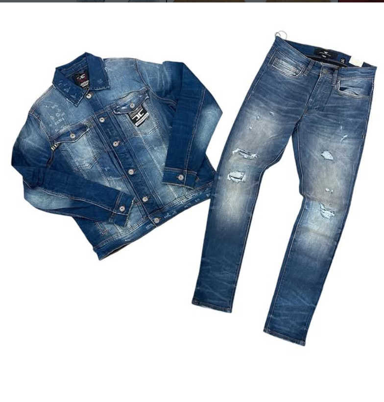 Blue Denim on Denim Fit