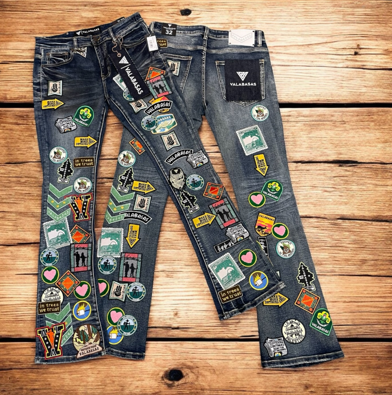 Valabasas Jeans - Patch Work