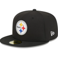 New Era 59FIFTY - Pittsburgh Steelers Black