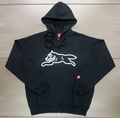 ICE CREAM Running Dog Zip-Up Hoodie - Black