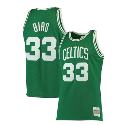Larry Bird #33 Boston Celtics Hardwood Classic Jersey