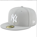 New Era 59FIFTY - NY Yankees Grey/White